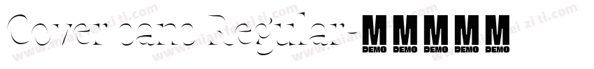 Cover sans Regular字体转换